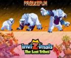Freezefur, son gelişmeler. Invizimals The Lost Tribes. Büyük bir hayvan, şiddet ve şiddetli